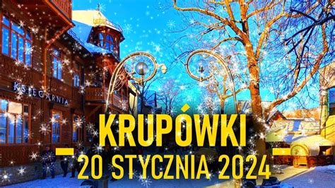 Krup Wki Zakopane Stycznia Zakopane Youtube