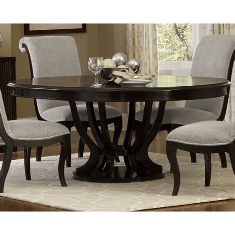 Lark Manor Dows Extendable Pedestal Dining Table And Reviews Wayfair Canada