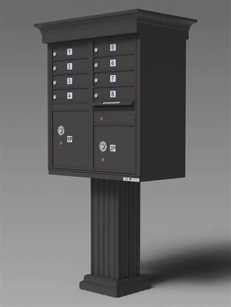 8 Door Decorative Cluster Mailbox 1570 8v Florence Vital™ Cbu Unit