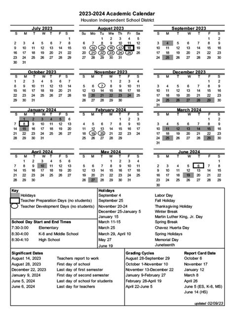 Hisd School Calendar Prntbl Concejomunicipaldechinu Gov Co