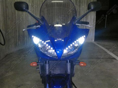 Pack Leds Veilleuses Pour Yamaha Fz6 S Fazer 600 Feux De Position