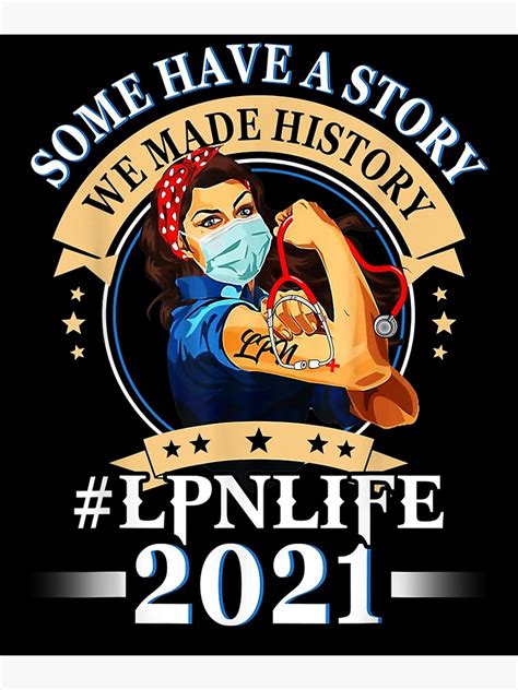 Cna Lpn Nurse Cma Medical We Made History 2021 Birthday Poster For