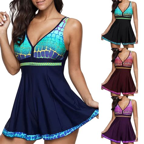 Buy 2018 Plus Size Swimwear 5xl Gradient Tankini