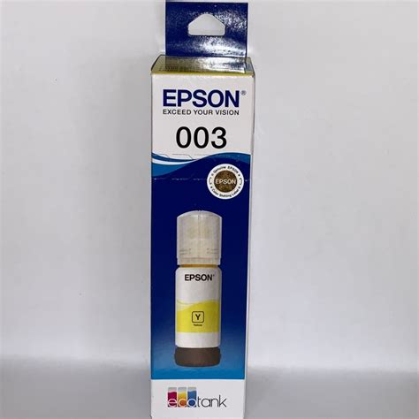 EPSON 003 YELLOW INK BOTTLE