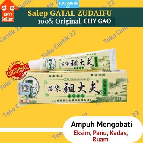 Jual Ori Salep Gatal Zudaifu Ampuh Obati Kudis Gatal Gatal Panu