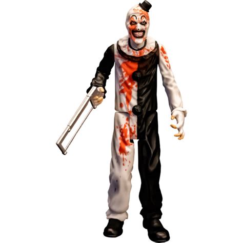 Terrifier Art The Clown Blood Bath Action Figure Screamers