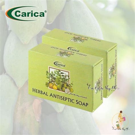 Carica Herbal Antiseptic Soap 90g Lazada Ph