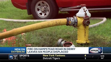 Fire In Derry Leaves 6 People Displaced Youtube