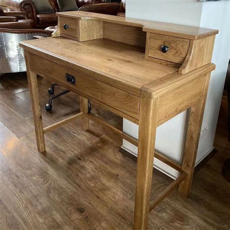 Light Oak Writing Desk Urbano Interiors