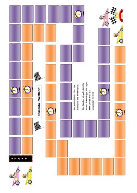 Logop Disches Therapiematerial Zu Dyslalie Ein Spielplan F R Kinder