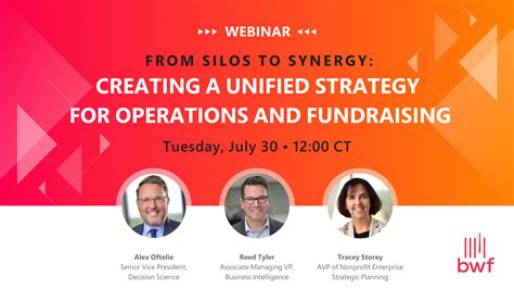 From Silos To Synergy Creating A Unified Strategy For Operations And