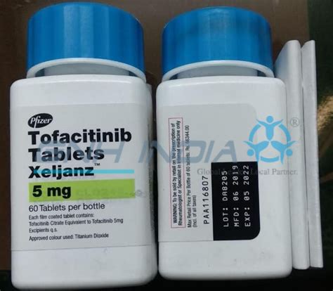 Buy Tofacitinib Citrate Xeljanz 5 Usa 5mg Pfizer Pharmaceutical Llc Usa