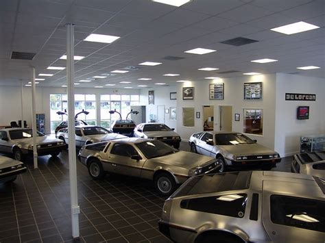 1981 Delorean Garage Full Dealership Showroom Delorean Dealership