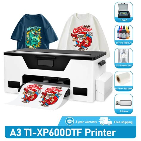 Impresora De Transferencia DTF XP600 M Quina De Impresi N De Camisetas