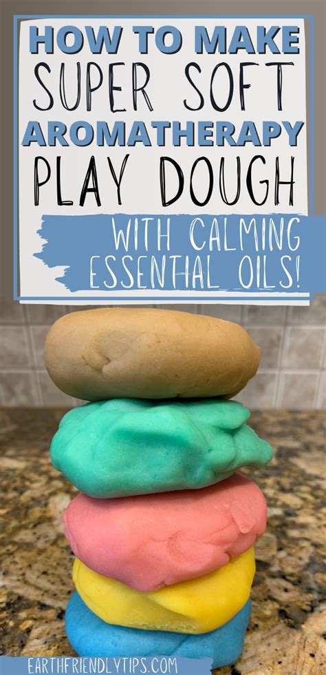 Calming Aromatherapy Play Dough Recipe