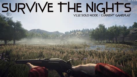 Survive The Nights V112 Solo Mode Current Gameplay Youtube