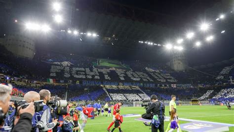 Brividi A San Siro La Coreografia Di Inter Benfica Da Applausi Foto