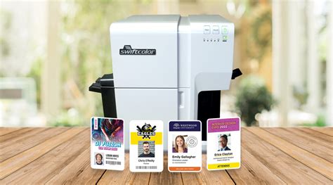 Explore The Scc D Badge Printer Get A Free Sample Packet Swiftcolor