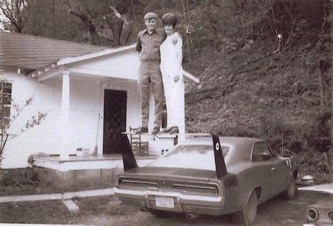 Two People Standing On A Dodge Daytona Wing 1970's [xpost r/pics ...