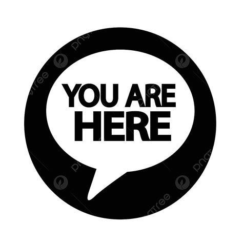 You Are Here Symbol Clipart Images