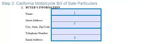 Free California Motorcycle Bill Of Sale Form Pdf Formspal