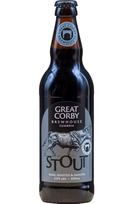 stout dark roasted smooth great corby brewhouse storefront