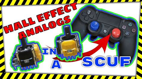 Hall Effect Analog Sticks Fitted To A Scuf Infinity Pro Ps Controller