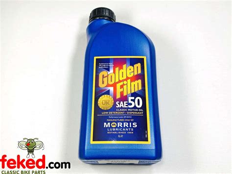 Workshop Oil Lubricants Engine Oil Gold Film Sae 50 Monograde Classic Engine Oil 1 Or