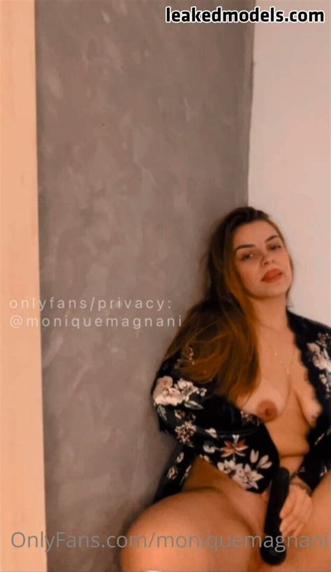 Monique Magnani Moniquemagnani Moniquemagnani Divulga Nude Leaks