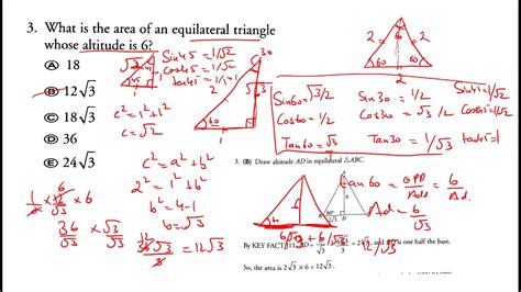 10 GRE Triangles Practice Exercise YouTube