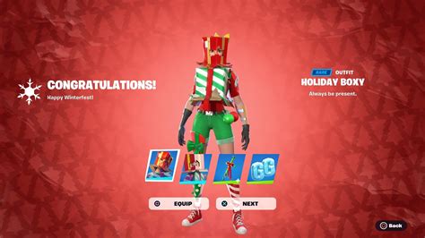 HOW TO GET HOLIDAY BOXY SKIN IN FORTNITE YouTube