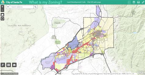 Gis City Of Santa Fe New Mexico