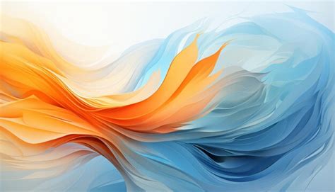 Premium AI Image | a painting of an orange and blue bird