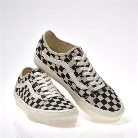 Tênis Vans Old Skool Tape Eco Theory Checkerboard Vn0a54f4705 Menina