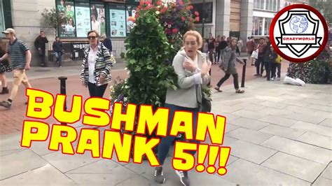 BUSHMAN PRANK Compilation - 5 - YouTube