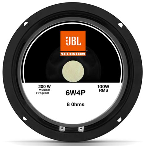 Alto Falante Profissional Woofer Jbl Selenium W P Pro Polegadas W