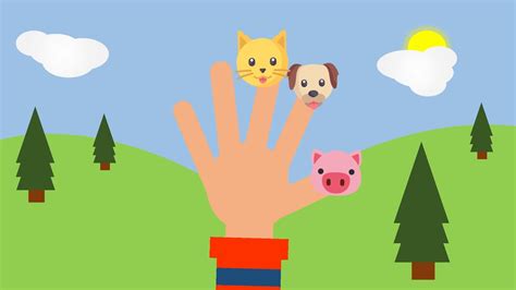 Finger Family Animals - YouTube