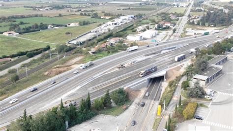 Fermetures de lautoroute A7 entre les échangeurs de Bourg lès Valence