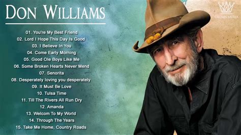 Don Williams Greatest HIts Top Country Song Best Songs Of Don