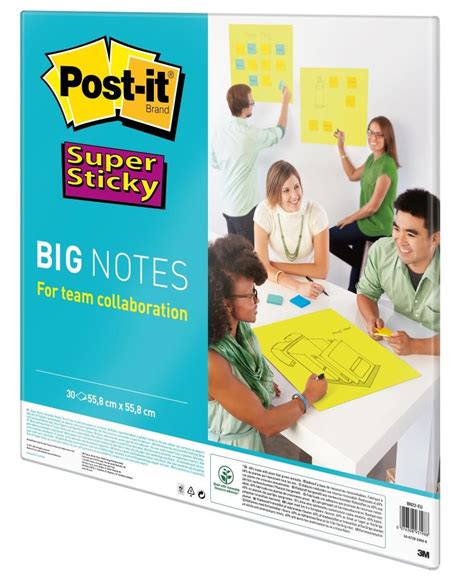 Post It Big Super Sticky Note Pad Super Large Coloured Notes Ideal As