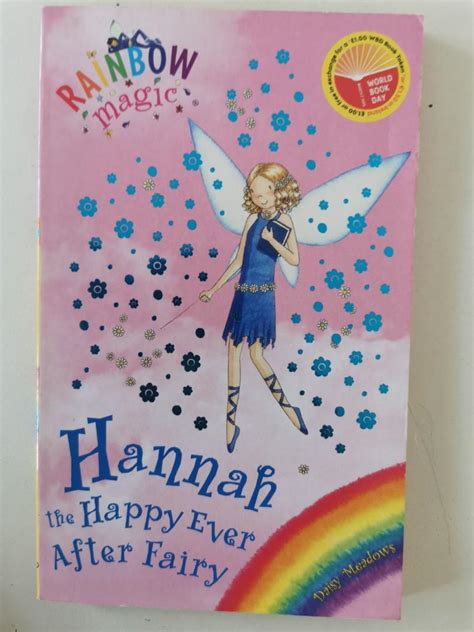 Rainbow magic Hannah the Happy Ever After Fairy 興趣及遊戲 書本 文具 小朋友書