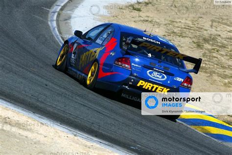 Marcos Ambrose Aus Pirtek Racing Ford Falcon Became The First Ford