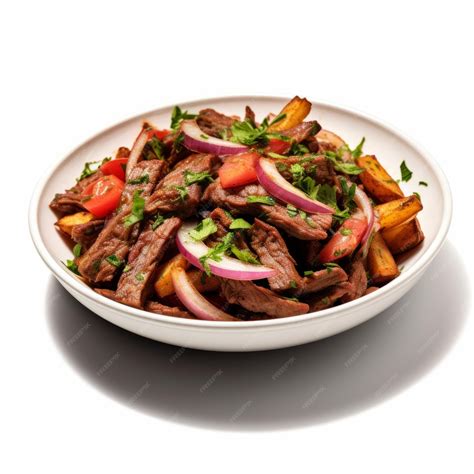 Premium Ai Image Lomo Saltado Traditional Peruvian Stir Fry With Beef