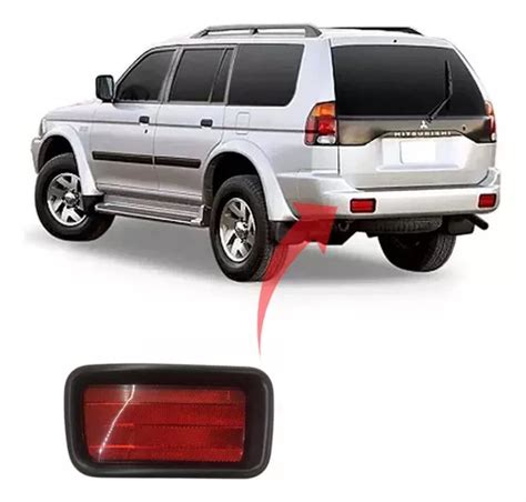 Refletor Olho Gato Traseiro Le Pajero Sport 2000 2007 Parcelamento