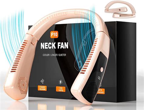 Personal Neck Fan Mah Foldable Bladeless Neck Fans Portable