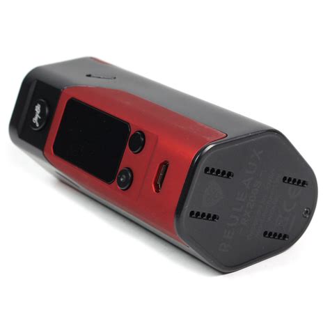 Wismec Reuleaux Rx200s 200w Tc Box Mod Black And Red Vape It Now