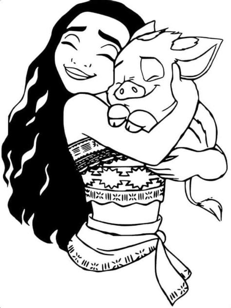 Dibujos De Moana Para Colorear Navega Y Colorea Con Moana