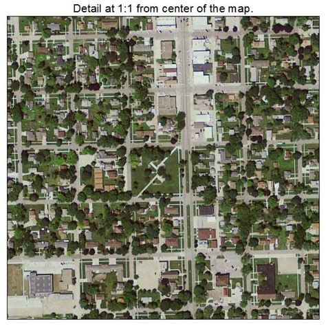 Aerial Photography Map of Garner, IA Iowa