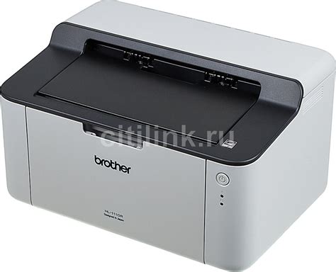 Характеристики Принтер лазерный Brother HL-1110R черно-белый, цвет ...