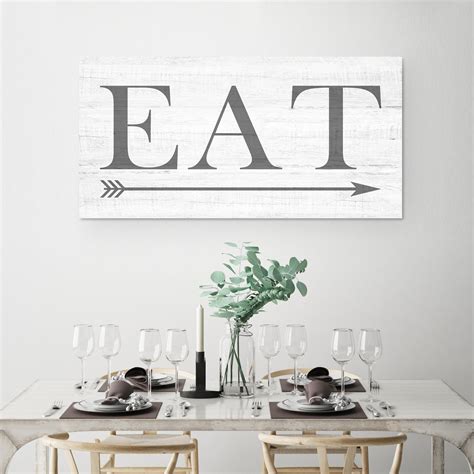 Eat Sign Kitchen Decor